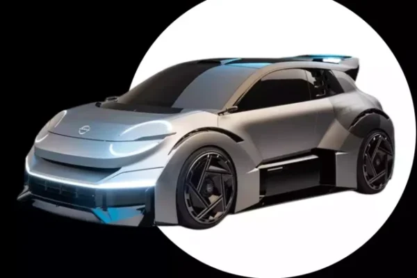 Nissan micra EV car
